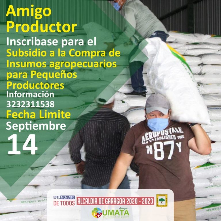 Subsidio para pequeños productores: el apoyo financiero que estabas buscando.-2
